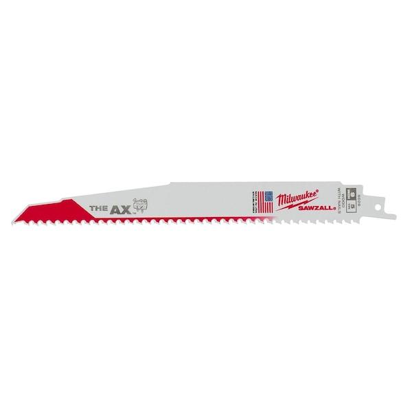 Milwaukee Tool 9" 5 TPI The Ax Sawzall Blade (25 Pk) 48-00-8026 - main