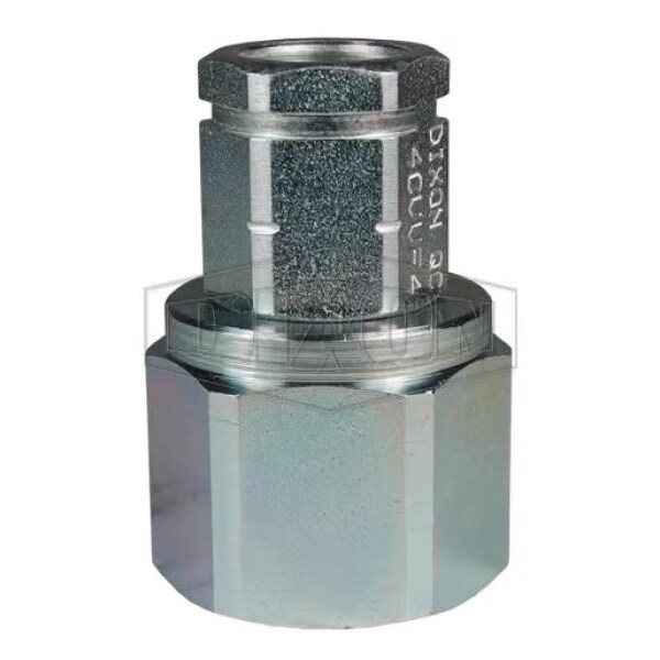 Dixon DQC CVV European Interchange Female Coupler, 3/4-14 Nominal, Female NPTF, Steel 6CVVF6 - main