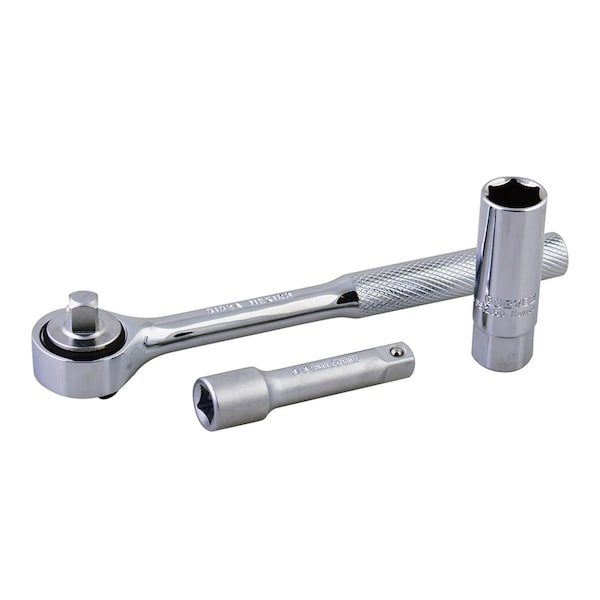 Surtek 3/8in Drive Spark Plug Socket And Accessories, 3 Piece, AFIN3 AFIN3 - main