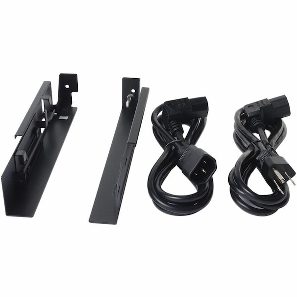 Apc APC APC by Schneider Electric Rack Mount for KVM Switch, Rack - Black - TAA Compliant - 1 Each KVM-LCDMOUNT - main