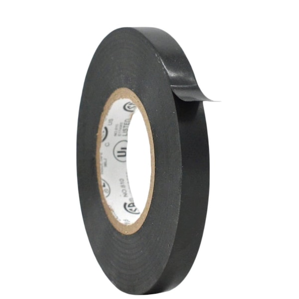 Wod Tape ETB866MS Premium Grade Electrical Tape General Purpose Black 3/8 in. x 66 Ft., 264PK WOD ETB866MS-00375-264-66-BLA - main