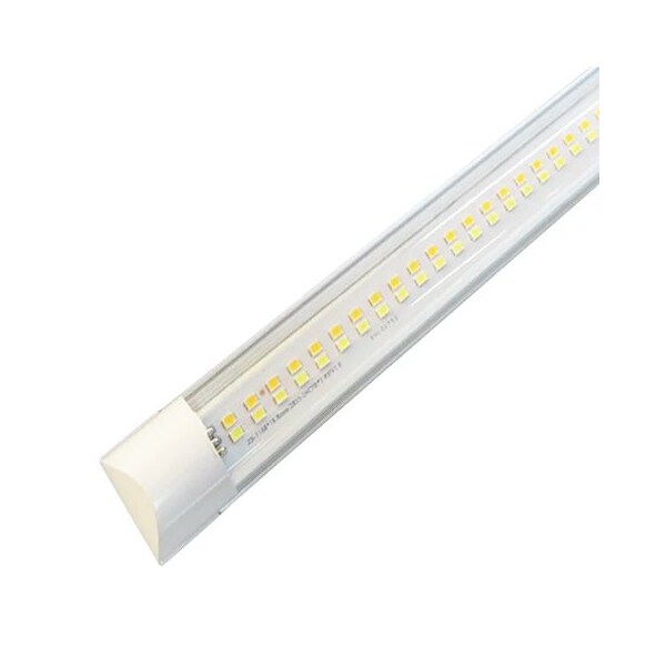 Beyond Led Technology YONAH 3rd Gen, LED Linkable Integrated Tube, Adj Wtt 40W-60W, 8400 Lm, CCT 3K-65K, 8ft, Clear Lens, 6PK 156831 - main