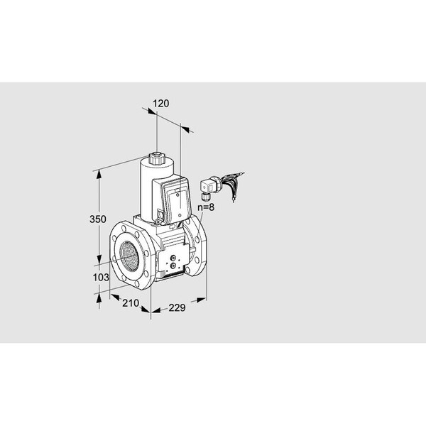 Honeywell Kromschroder VAS8100F05NQB/PP/PP KS88206658 - main