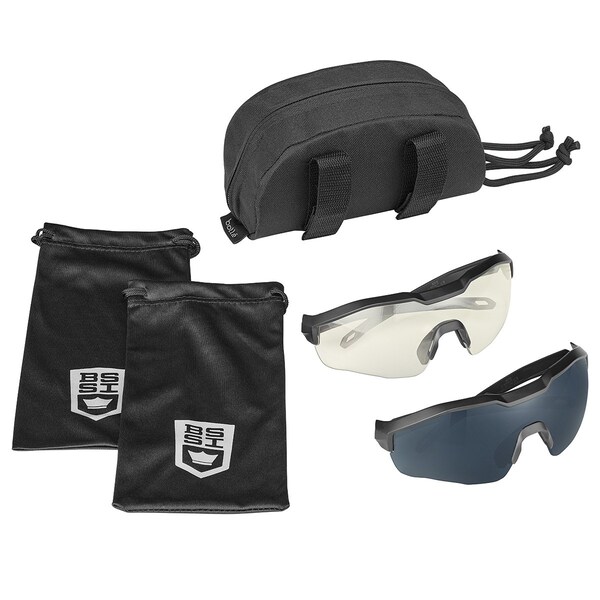 Bolle Safety MY6, Safety Glasses, Anti-Fog & Anti-Scratch, Not Applicable Lens, Black Frame, Half-Frame MY6EST71W - main