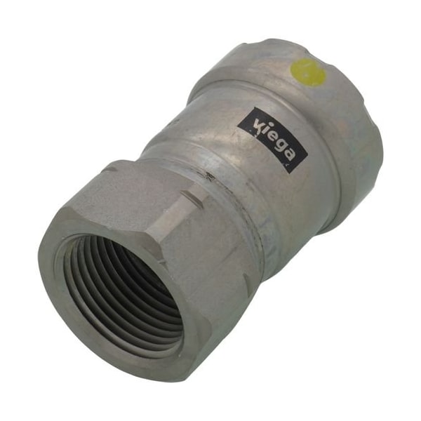 Viega MegaPressG adapter P 1 FPT 1 carbon steel zinc-nickel coating 25141 - main