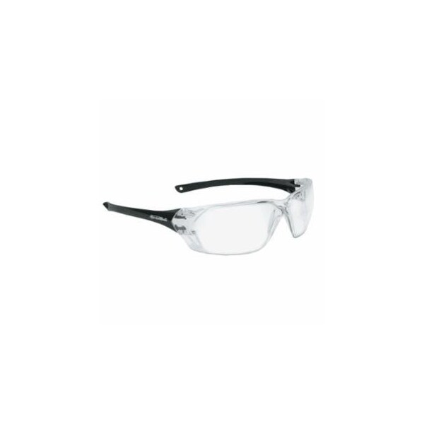 Bolle Safety Prism Series Safety Glasses, Clear Lens, Anti-Fog, Anti-Scratch, Black Frame, 10PK 286-40057 - main
