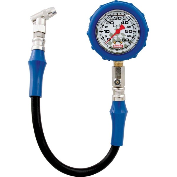 Quickcar Racing Products 0-60 PSI Liquid Filled Tire Pressure Gauge QRP56-061 - main