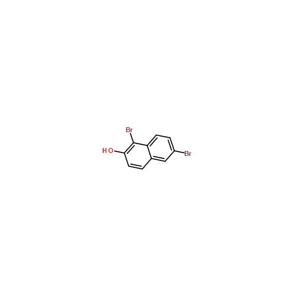 Ak Scientific 1, 6-Dibromo-2-hydroxynaphthalene (5g), CAS 16239-18-2 Z0245-5g - main