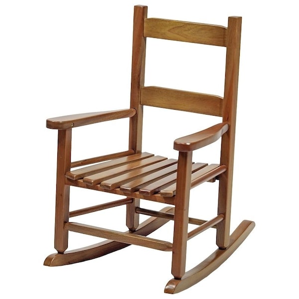 Hometown Holidays KN-10-N Childs Rocking Chair, Natural KN-14N/KN-10-N - main