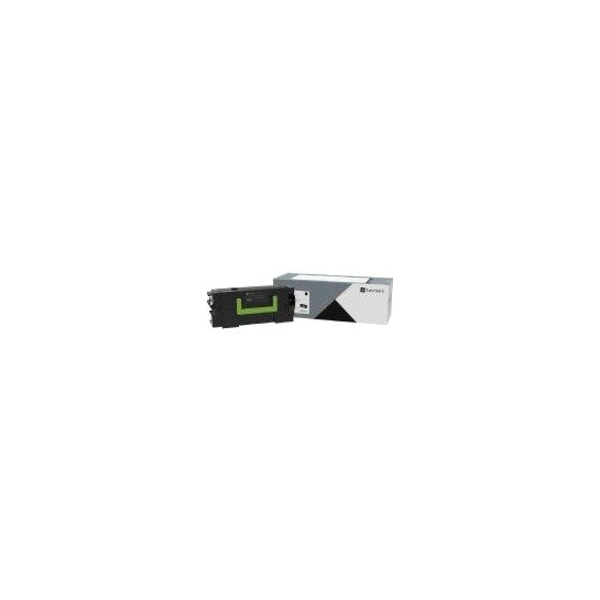 Lexmark High Yield Toner Cartridge, 15000 Yield, Color: Black 58D0HA0 - main