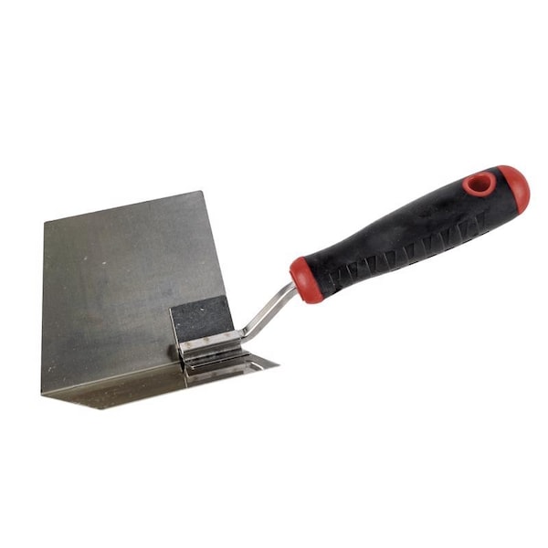 Warner Stainless Steel Corner Trowel 10.3 in. H X 5.4 in. W X 2.9 in. L 61947 - main