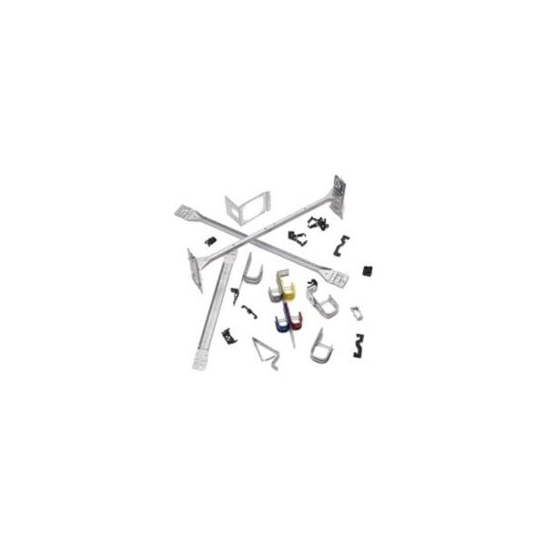Eaton B-Line Communication Bracket, 1 Gang, Pre-Galvanized Steel, Single Gang Box Type BB10 - main