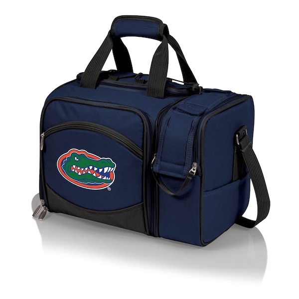 Picnic Time Family Of Brands NCAA Florida Gators Malibu Cooler Picnic BasketNavy Blue with Black Accents 508-23-915-164-0 - main