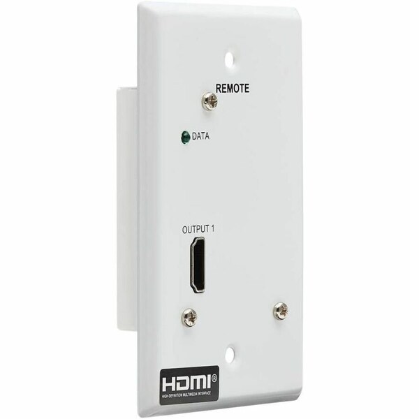 Tripp Lite HDMI OVER CAT6 RECEIVER 1-PORT WALL PLAT B127A-1A0-FH - main