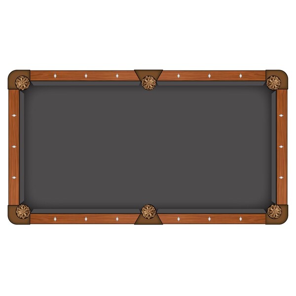 Holland Bar Stool Co Hainsworth Classic Series, 9' Charcoal Pool Table Cloth PCLCL8Char - main