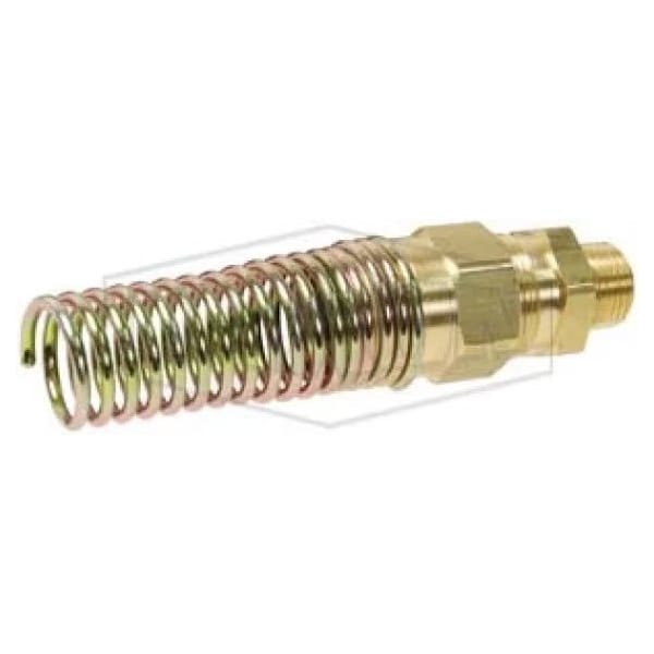 Dixon D.O.T Air Brake Male Connector, 3/8 x 1/2 in Nominal, Hose x MNPT End Style, 360 Brass Alloy, Domest 68RBSG-0608 - main