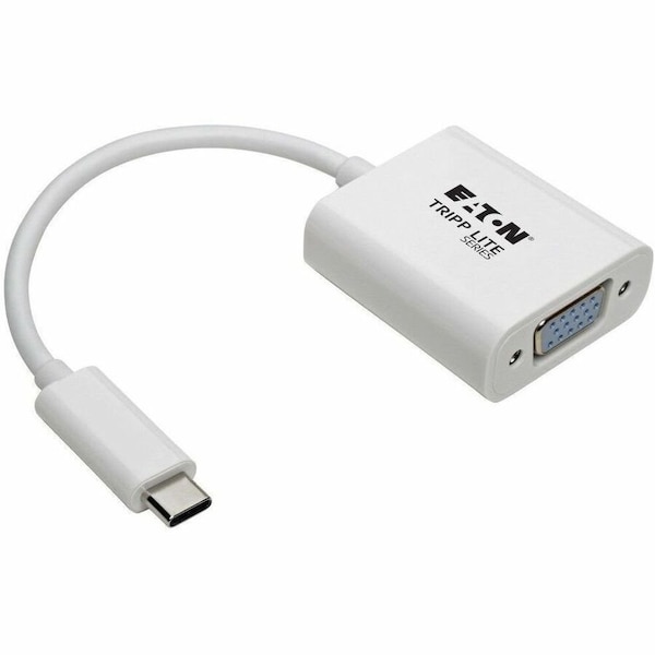 Tripp Lite USB C TO VGA VIDEO ADAPTER CONVERTER1080P, M/F, THUNDERBOLT 3 COMPATIBLE, USB TY U444-06N-VGA-AM - main