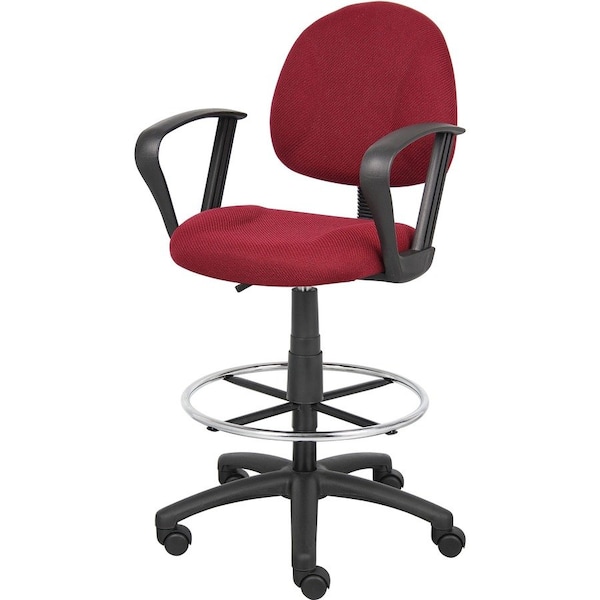 Boss Drafting Stool (B315-By) W/Footring And Loop Arms B1617-BY - main