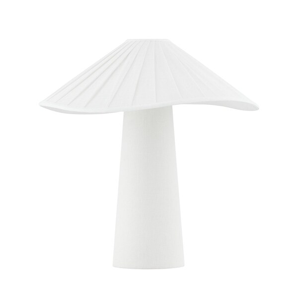 Troy Lighting Lauren Liess X Chanterelle 1 Light Table Lamp 18 In. Patina Brass PTL1419-PBR - main