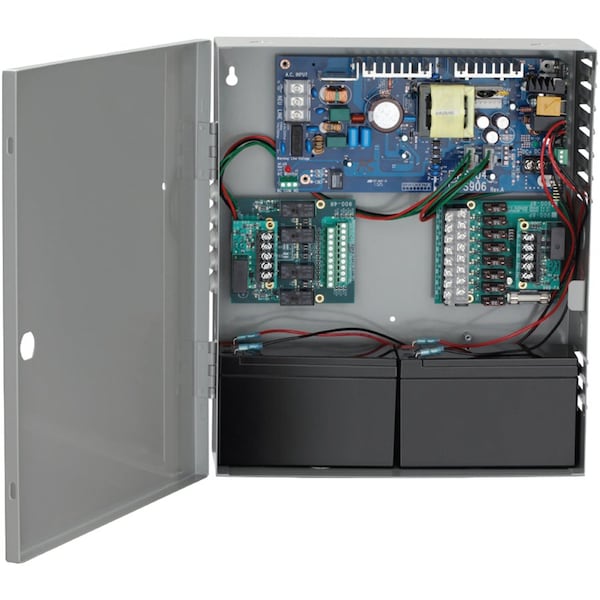 Schlage Electronics 4A Power Supply, 2 Optional Boards, 1 Fire Alarm Relay PS904 - main