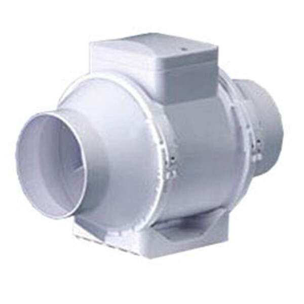Acme Miami 4 in. Mixed Flow InLine Fan 77 CFM White AM-100 - main
