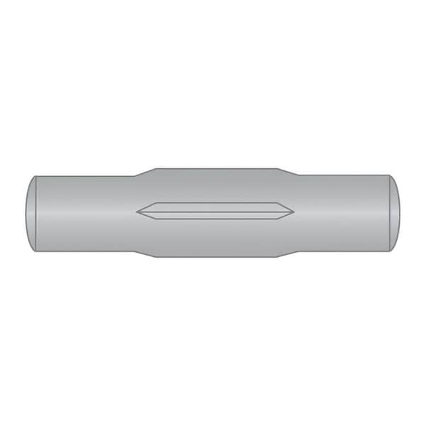 Huyett Type E Grooved Pin, 300 Stainless Steel, 0.156 in Dia x 0.154 in Small End Dia x 2.000 in Length GPS-0156-2000-E - main