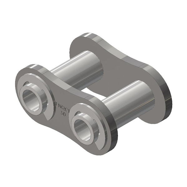Senqcia 50HPCL Single Strand Hollow Pin Spg Clip Connecting Link, 50HP chain, 5/8 P, .279 Pin S-50HPCL - main