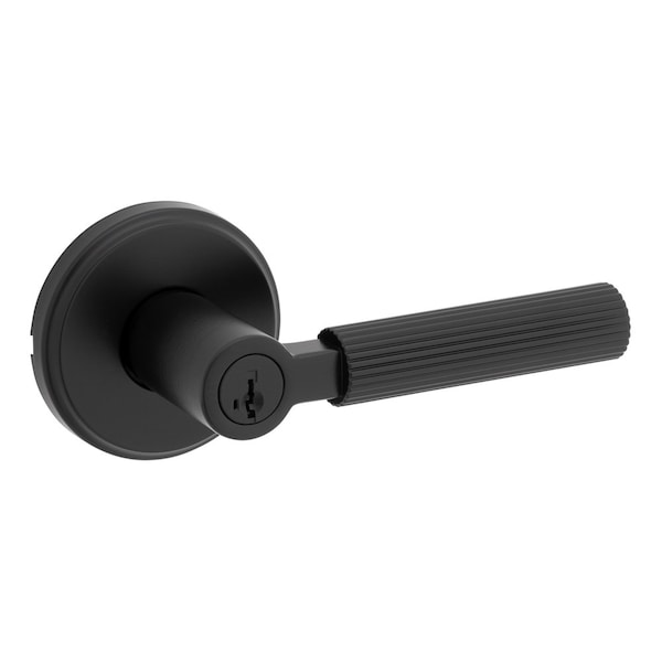Kwikset Residential Door Levers Matte Black 740MAL-514S - main