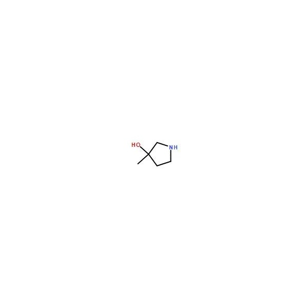 Ak Scientific 3-Methylpyrrolidin-3-ol (5g), CAS 125032-87-3 Y7315-5g - main
