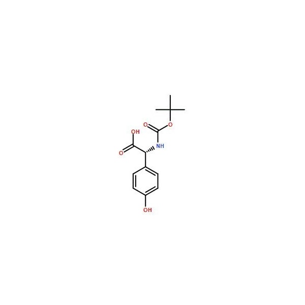 Ak Scientific Boc-4-hydroxy-D-phenylglycine (25g), CAS 27460-85-1 8971AD-25g - main