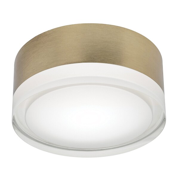 Afx Emma 6in LED Flush Mount, Satin Brass EMAF06LAJD1SB - main