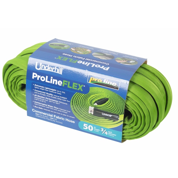 Proline 50' Flex Fabric Hose, Lightweight and Commercial Grade H75-050PRO-FLEX - main