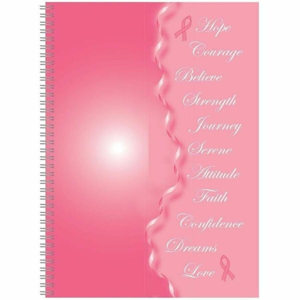 House Of Doolittle Breast Cancer Awareness Recycled Ruled Monthly Planner/Journal, 10 x 7, 12-Month (Jan to Dec): 2025 HOD5226 - main