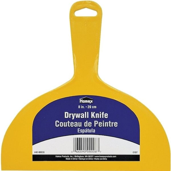 Homax Knife, 8 in W Blade, Polystyrene Blade, Taping Blade 40-00008 - main