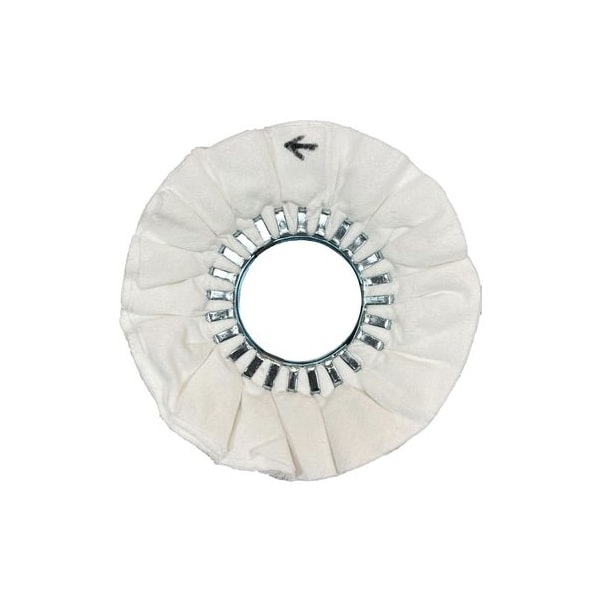 Renegade Products Usa Airway Buffing Wheels, 8 Inch, White Flannel, No Center Plate FAW8X3N2-16PDF - main