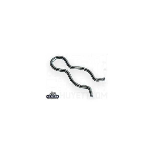Huyett Hair Pin, Zinc Plated Spring Steel, 0.125 in Wire Dia x 2.281 in Length BPXZ-2311 - main