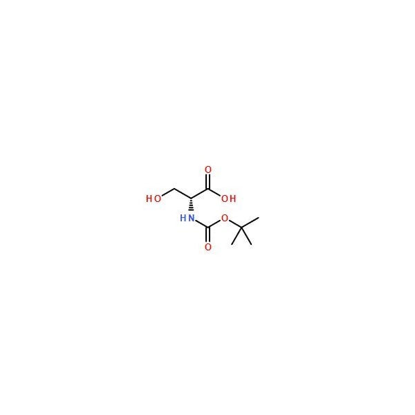 Ak Scientific BOC-D-Ser-OH (500g), CAS 6368-20-3 G033-500g - main