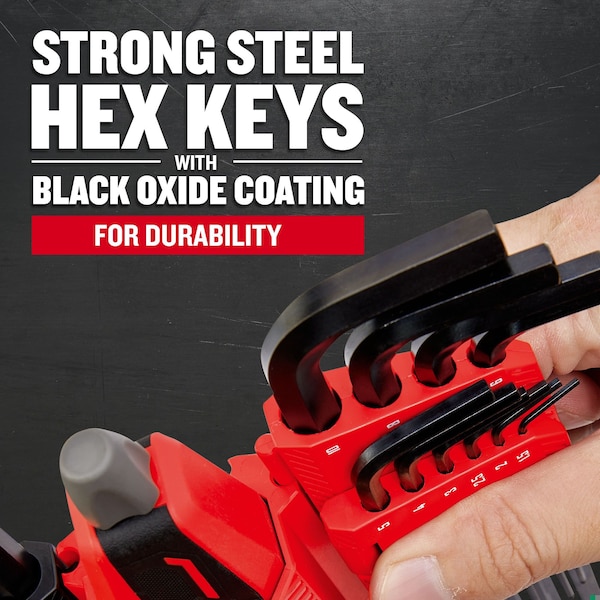 Craftsman Hex Key Set, Blk Oxide Finish CMHT26028 | Zoro