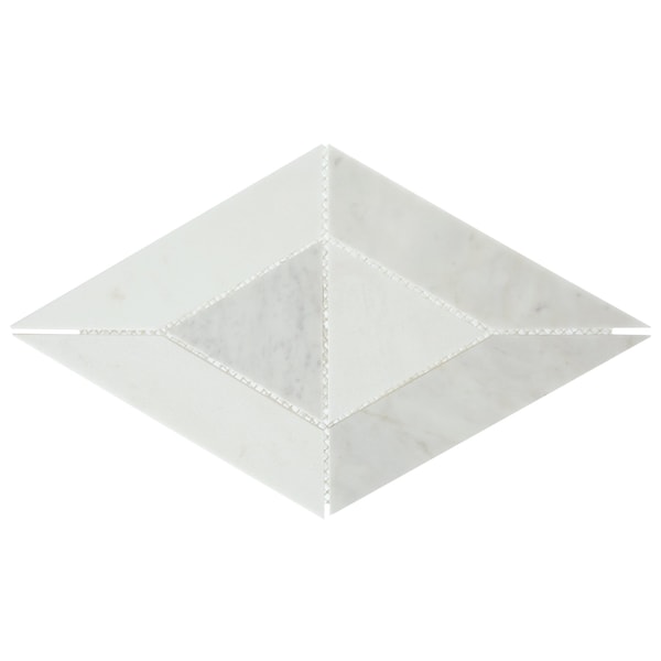 Daltile Lavaliere Natural Stone Radiant Mosaic, 7.0 Sqft per Carton, 10PK LV24RADIAMS1U - main
