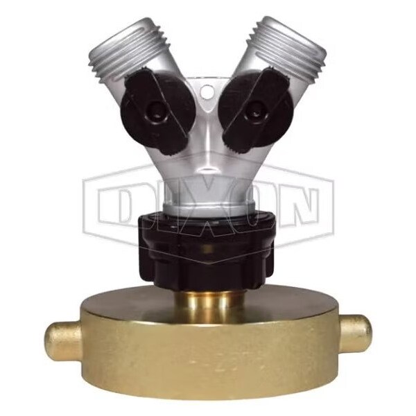 Dixon The Right Connection Hazmat Pin Lug Adapter, 1-1/2 x 2 3/4 in, FNST x MGHT, Cast Brass, Domestic HHA2576 - main
