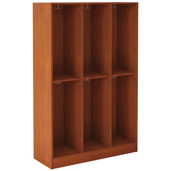 I.D. Systems Mobile Wood Cabinet, Maple, 45 in W x 45 in L x 72 in H x 18 in D 79022Z450577 - main