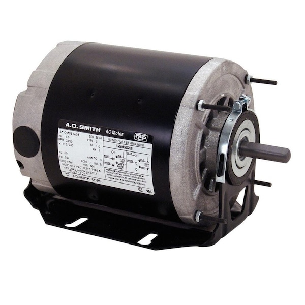 Century Belt Drive Fan & Blower Motor - 1/3 HP, 48Y Frame, Teao Rev115/2 ARB2034L2 - main