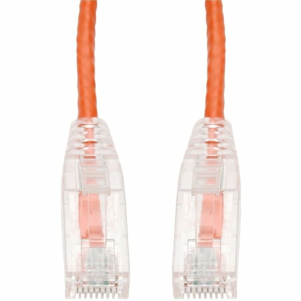 Add-On 7FT RJ-45 MALE TO RJ-45 MALE STRAIGHT ORANGE CAT6 SLIM UTP COPPER PVC ADD-7FSLCAT6-OE - main