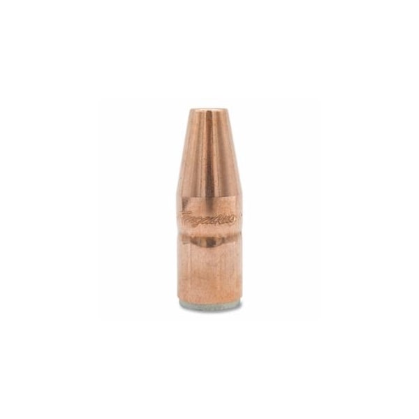 Bernard Air-Cooled Bore Nozzle, Standard-Duty, Slip-On, 3/8 in Bore, Flush, Tapered, Copper, 10PK 360-401-4-38 - main