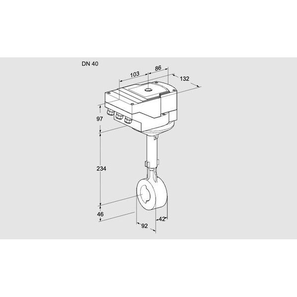 Honeywell Kromschroder IBH40Z01A/40A2D KS88302834 - main