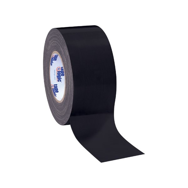 Tape Logic 4'' x 60 yds. Black Tape Logic 11 Mil Gaffers Tape, 12PK T98918B - main