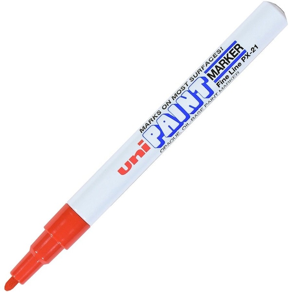 Uni-Ball UniPaint PX21 OilBased Fine Point Marker, Red UBC63702 - main