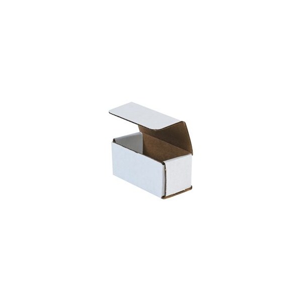 Bubblefast 50-4 x 2 x 2'' White Corrugated Mailers, 50PK BFM422 - main