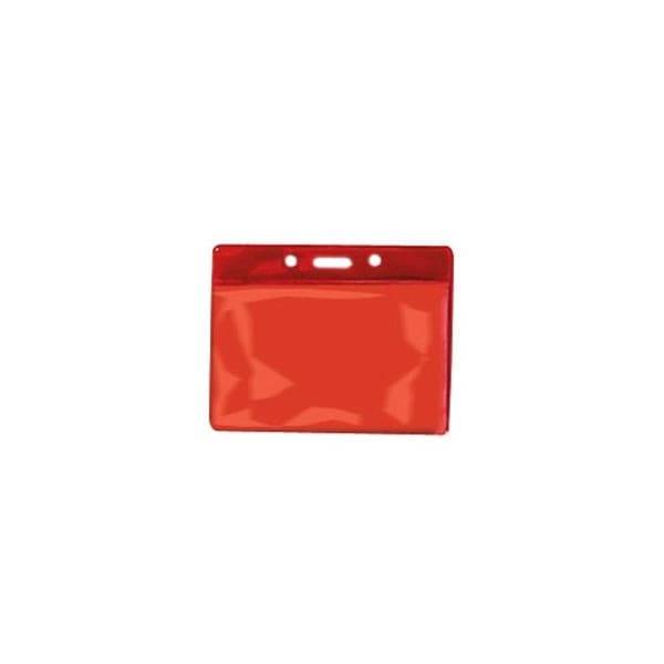Brady BADGE HOLDER, DATA/CREDIT CARD, RED BACK VINYL BADGE HOLDER, SLOT 1820-2006 - main