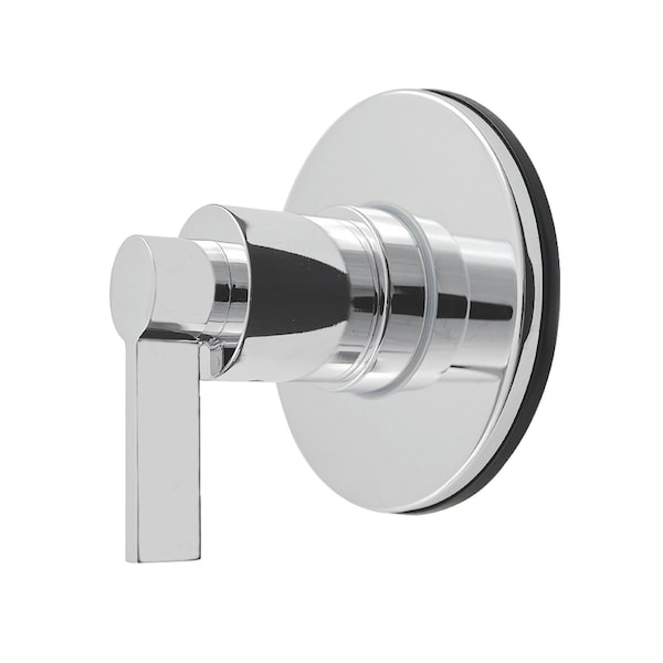 Kingston Brass Single-Handle Six-Way Diverter Valve with Round Trim Kit, Polished Chrome KS4031NDL - main